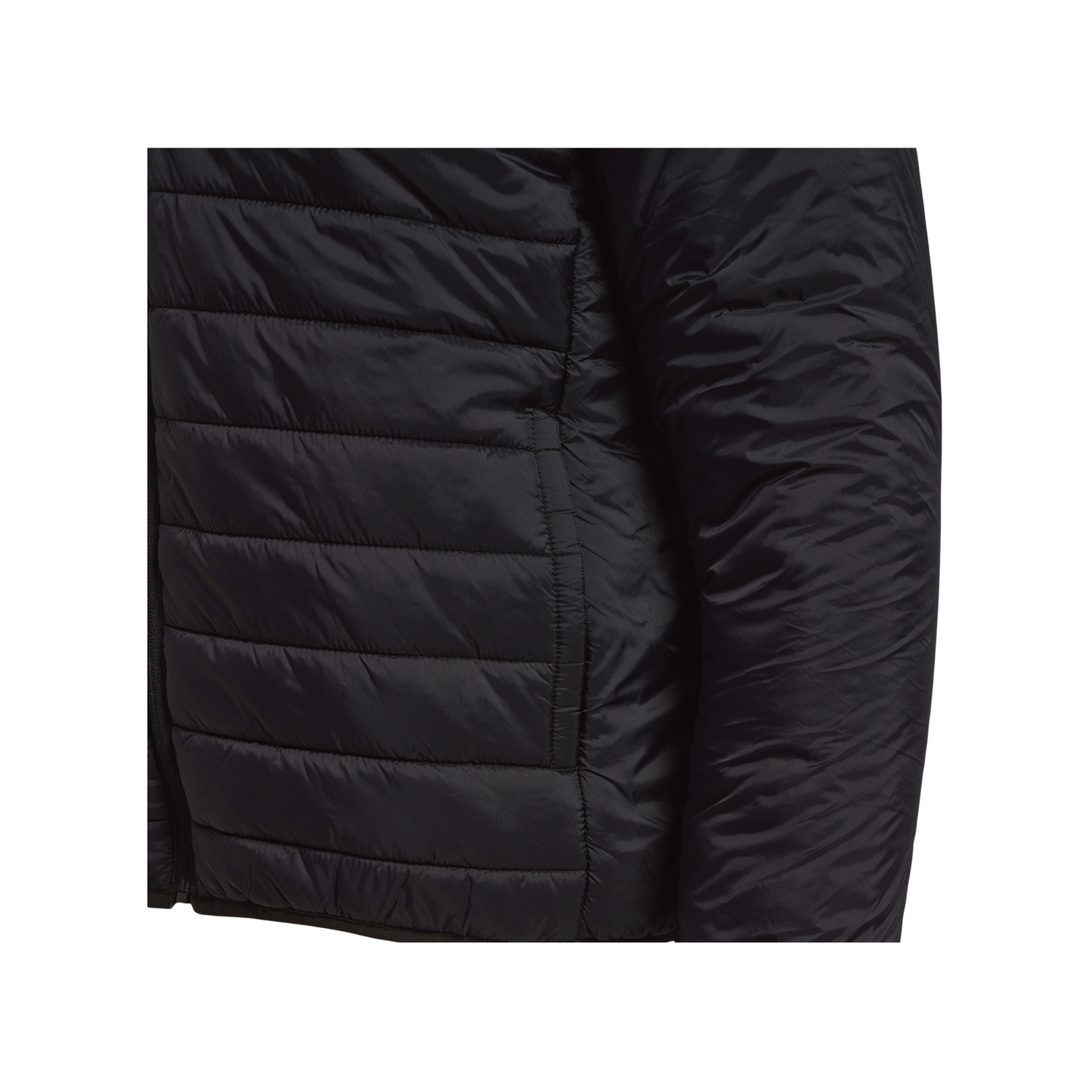 Hummel hmlGO Quilted Kapuzenjacke Schwarz F2001
