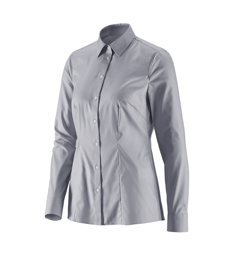 e.s. Business Bluse cotton stretch, Damen reg. fit