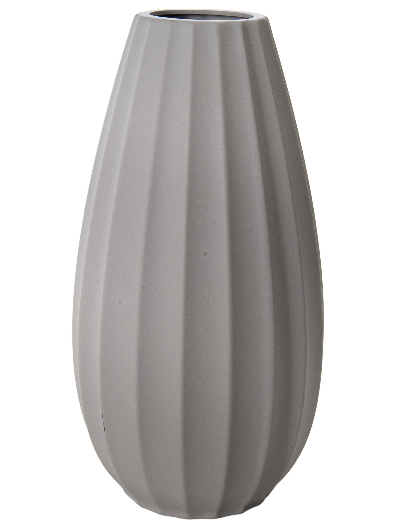 Limbica Vase, Mattgrau