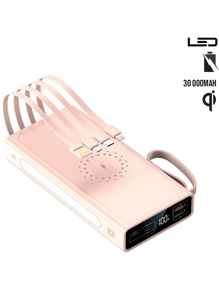 SmartCase Powerbank in Rosa - 30.000 mAh günstig kaufen onesize