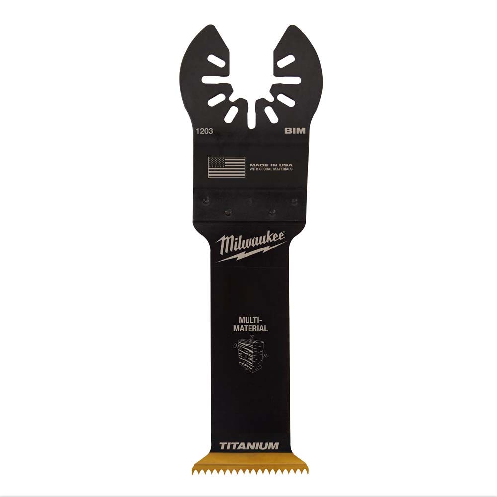 Lâmina multimaterial bimetálica MILWAUKEE OPEN-LOK de 32 mm com reforço de titânio 49251203