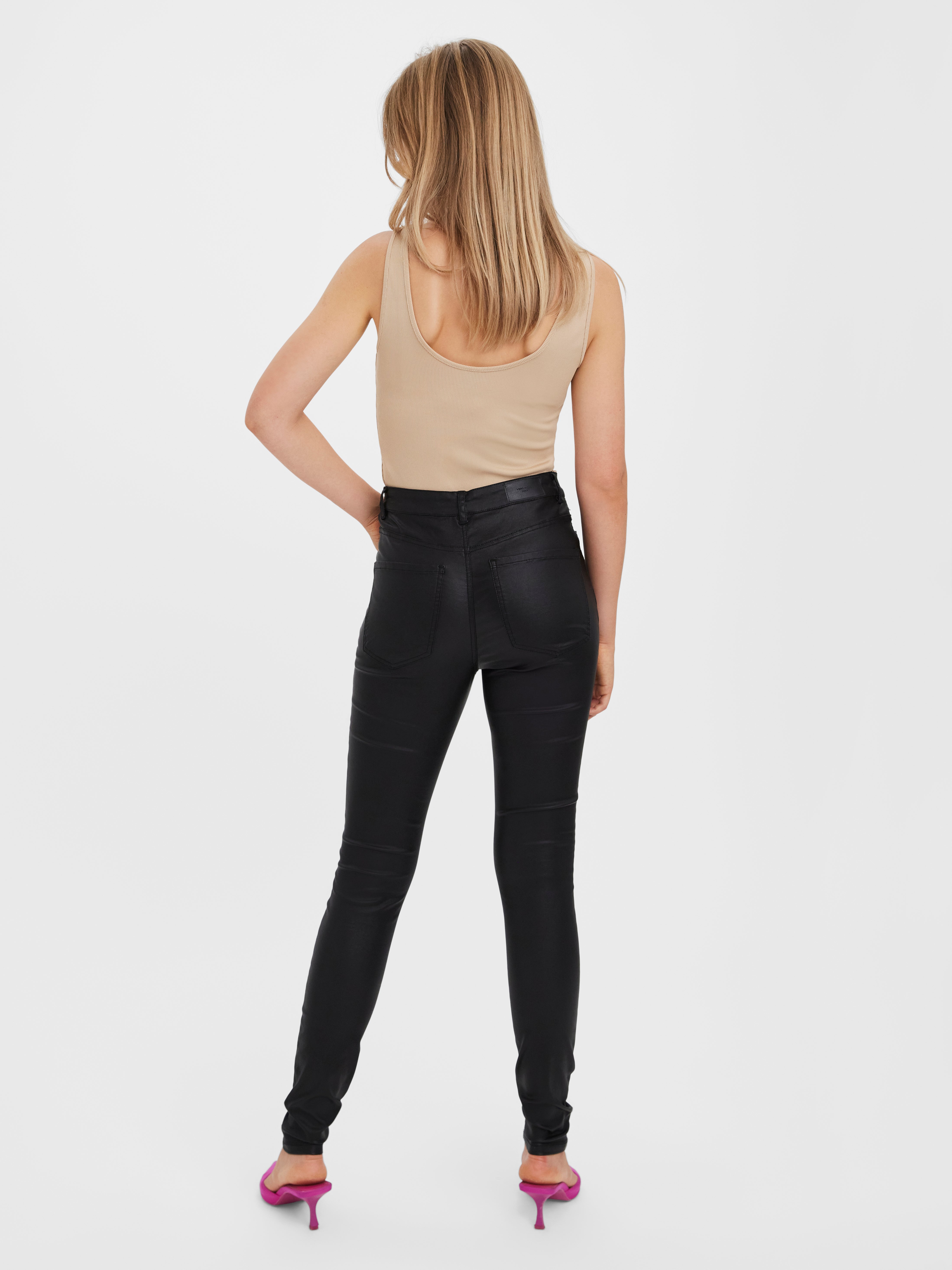 VMSOPHIA Hohe Taille Skinny Fit Jeans