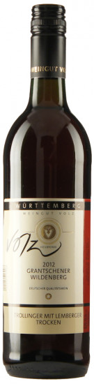 2021 Grantschener Wildenberg Trollinger mit Lemberger trocken - Weingut Volz