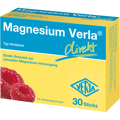 MAGNESIUM VERLA direkt Himbeere Granulat  30 St  Granulat