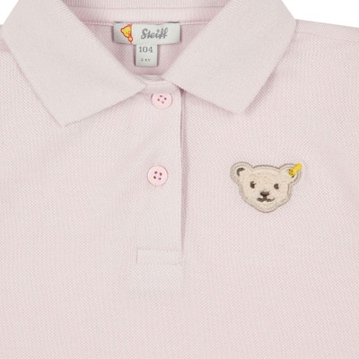 Poloshirt kurzarm, lila für Mädchen