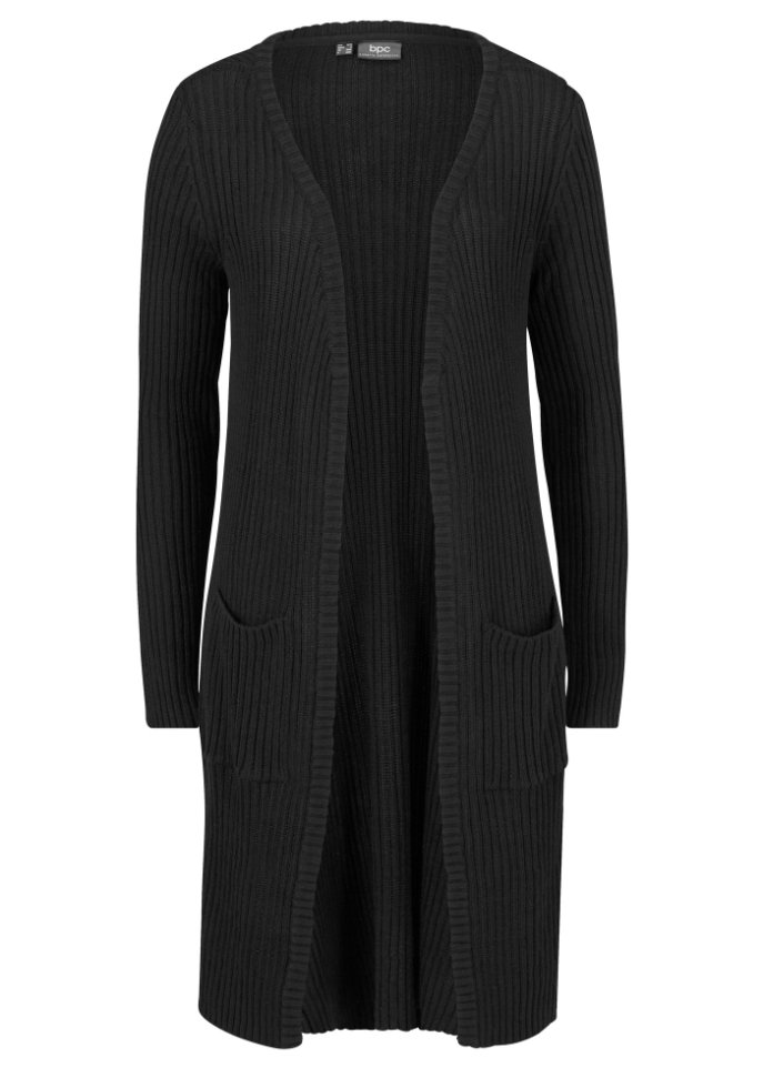 Longstrickjacke