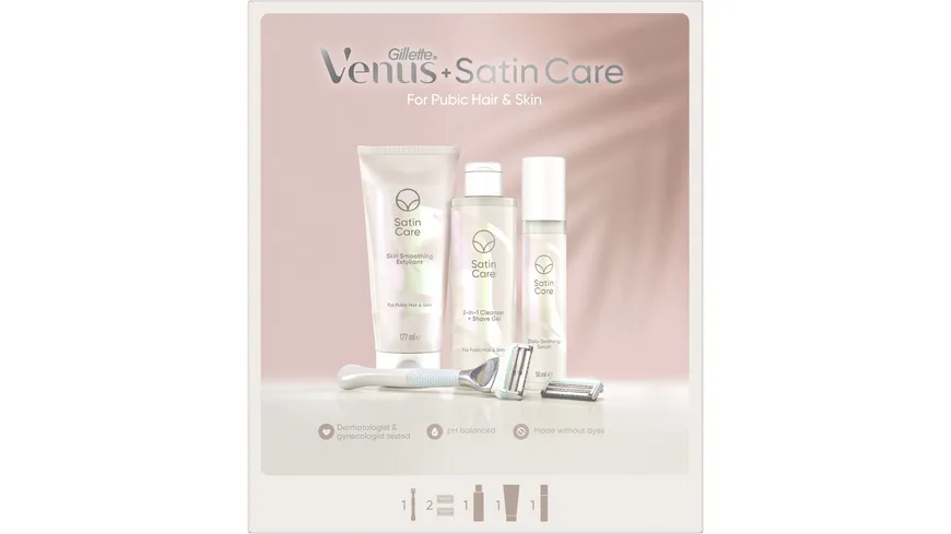 Gillette Venus Satin Care Geschenkset