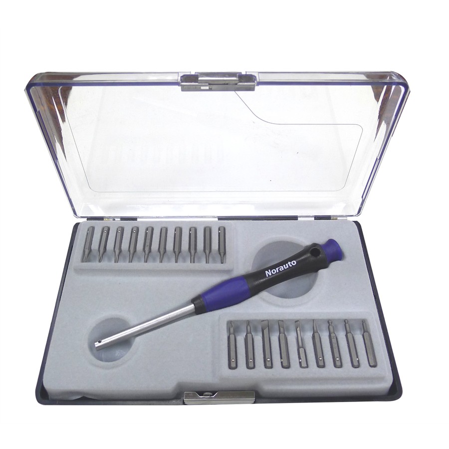 Minischraubendreher mit 19 Bits, von Norauto, 20-tlg - ATU