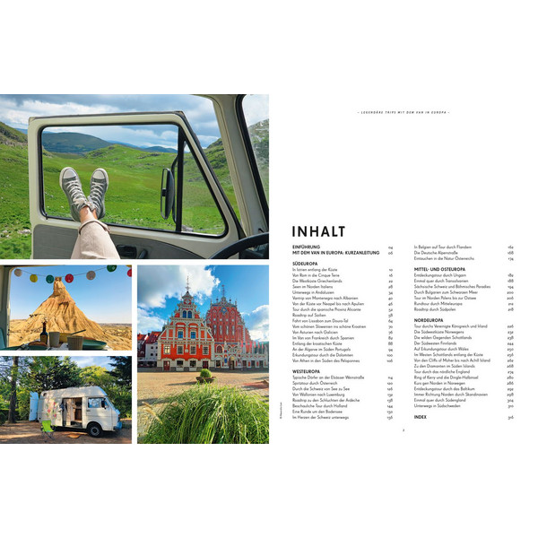 LONELY PLANET BILDBAND LEGENDÄRE TRIPS MIT DEM VAN IN EUROPA - Bildband