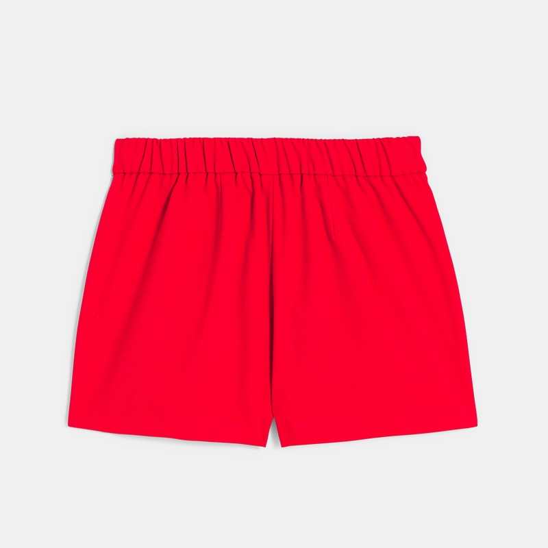 Short chic rouge Fille