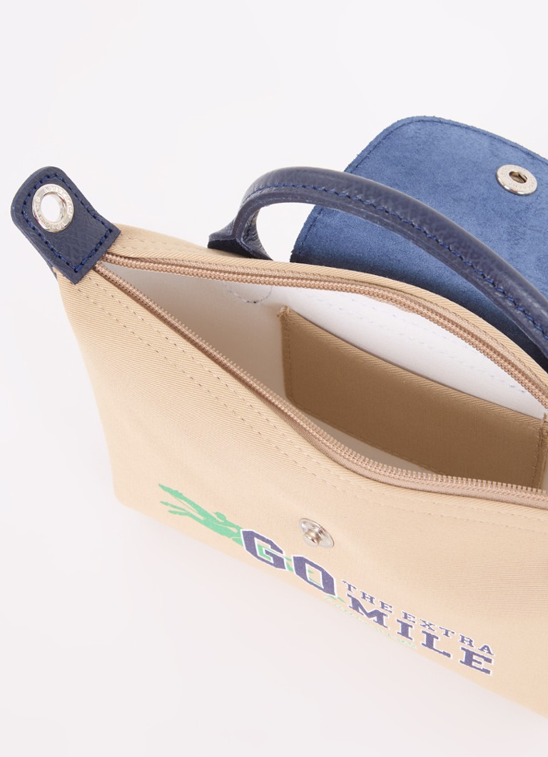 Longchamp Le Pliage Collection kézitáska logós mintával