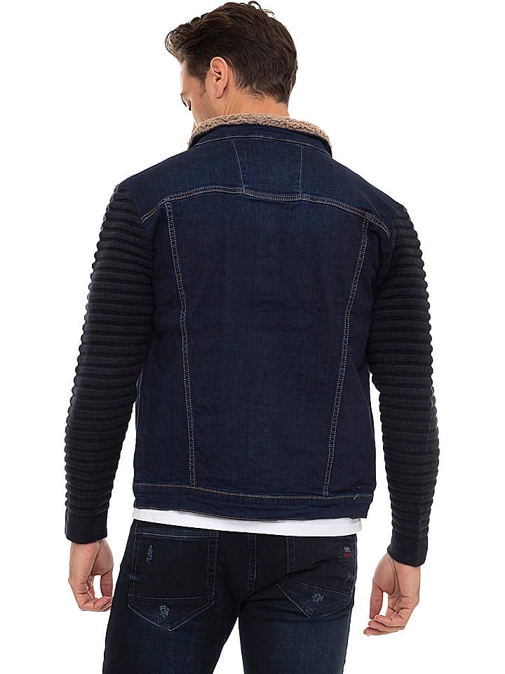 SIR RAYMOND TAILOR Jeansjacke in dunkelblau - festgestellte Gr. L günstig kaufen XXL