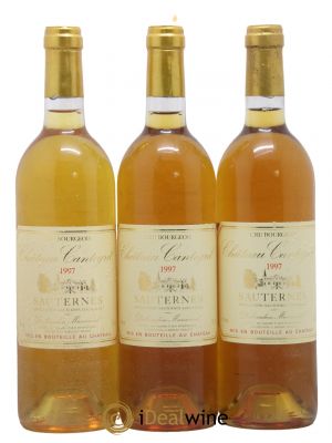 Château Cantegril  1997 - Lot de 3 Bouteilles