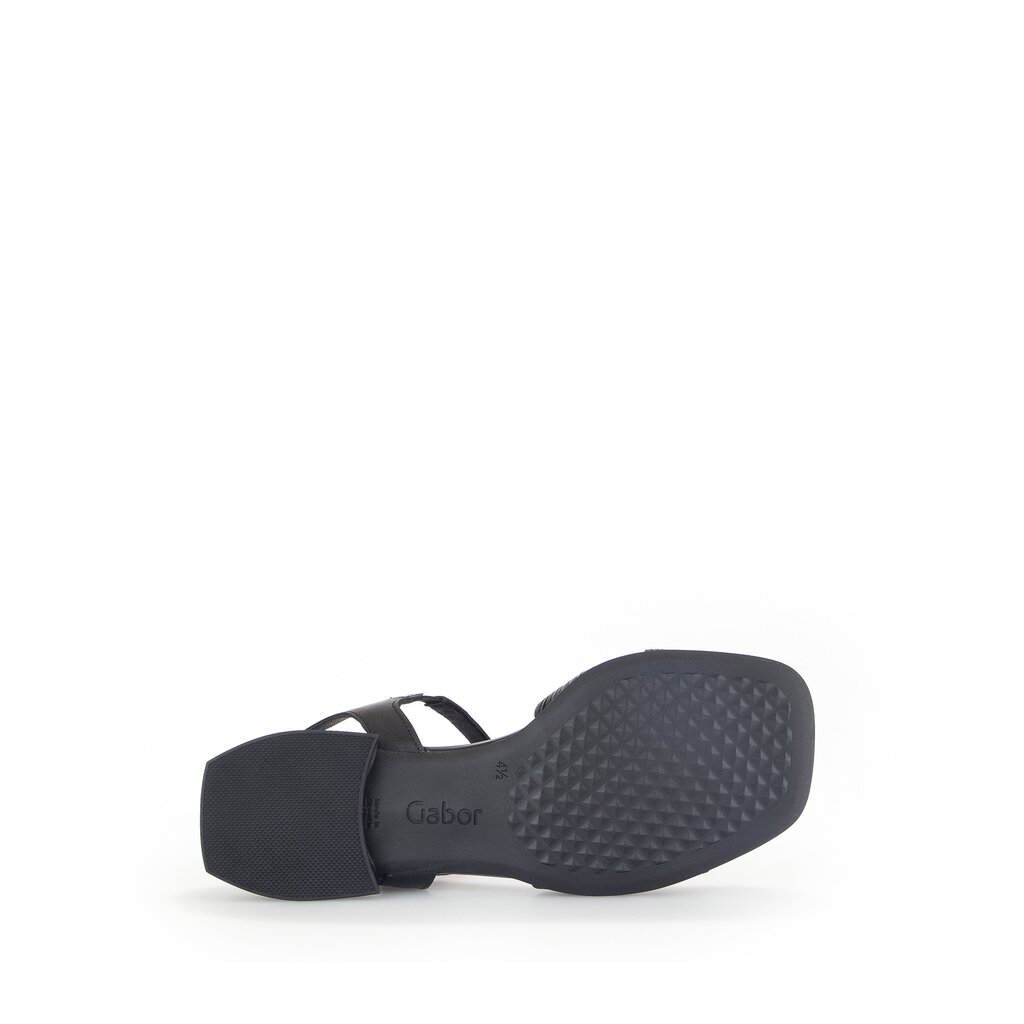 Gabor comfort Riemchensandale schwarz