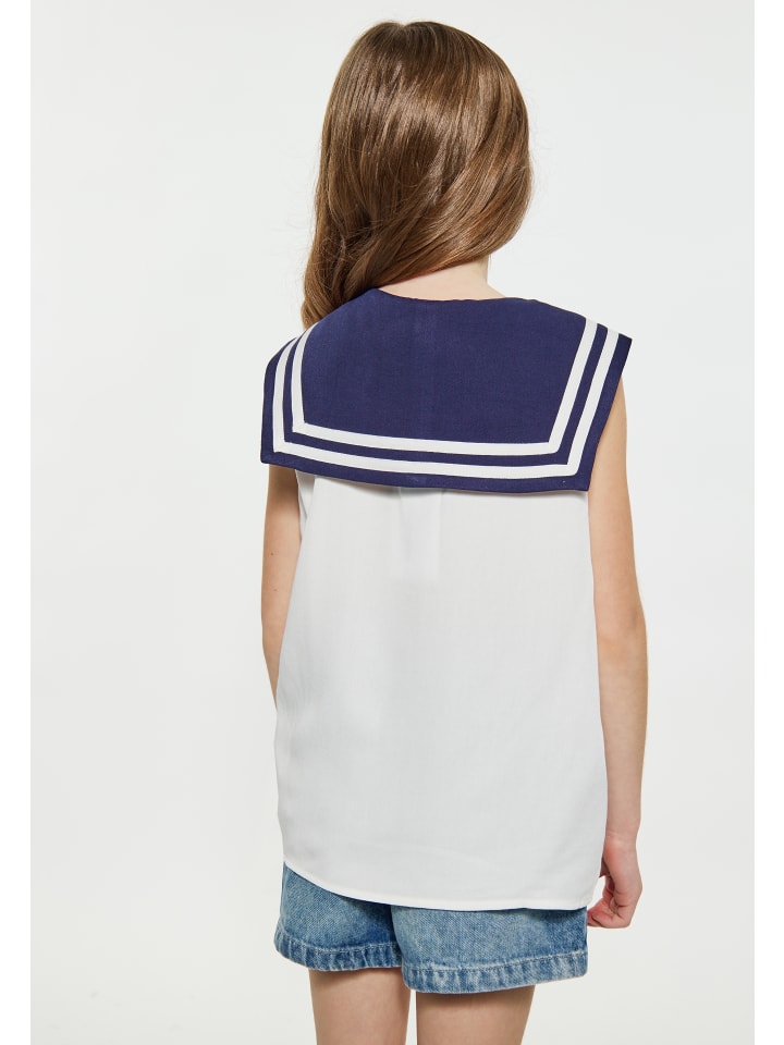 DreiMaster Vintage Bluse in Wollweiss günstig kaufen