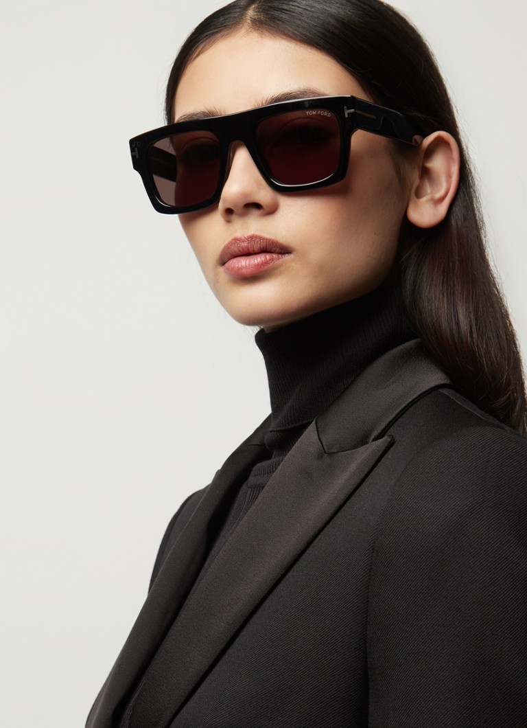 Γυαλιά ηλίου Tom Ford TOM FORD *FT0711 53 Μαύρο Γκρι