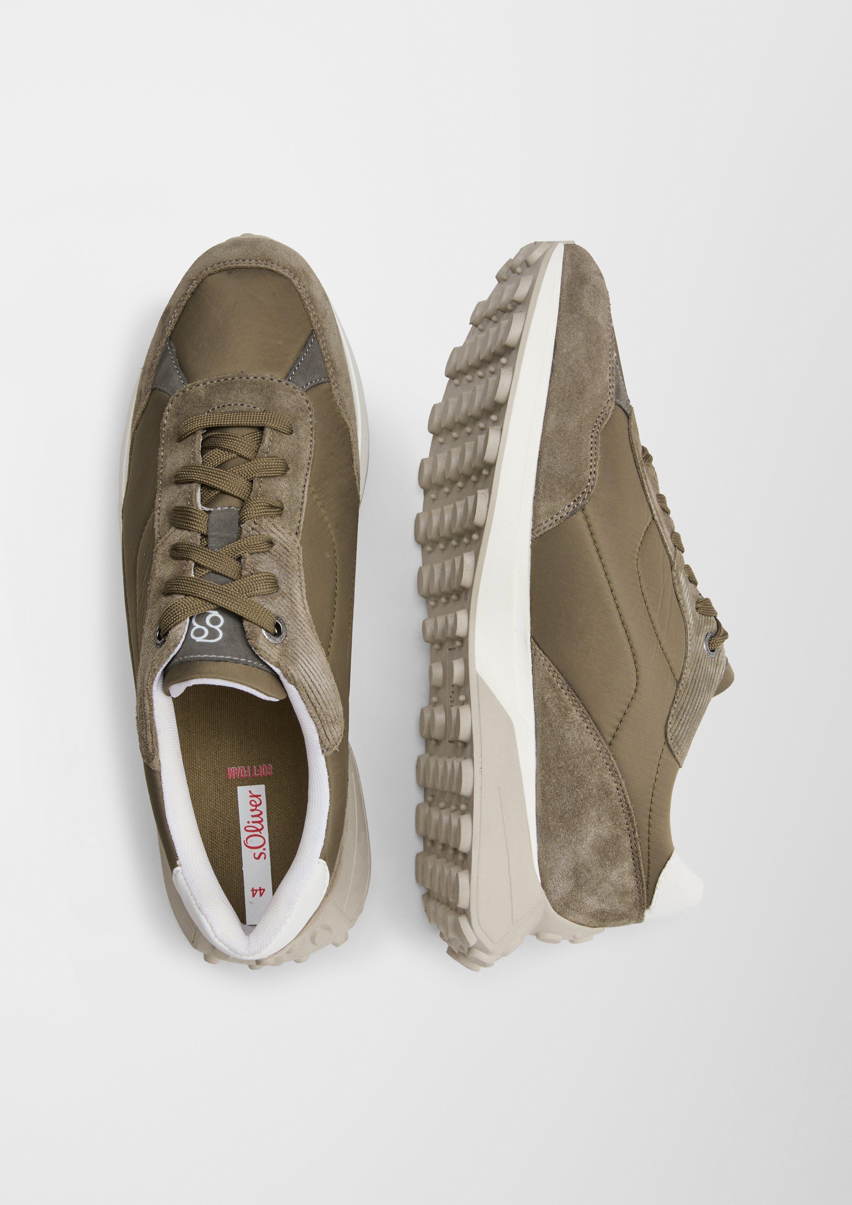 Sneaker im Materialmix  6007677-712