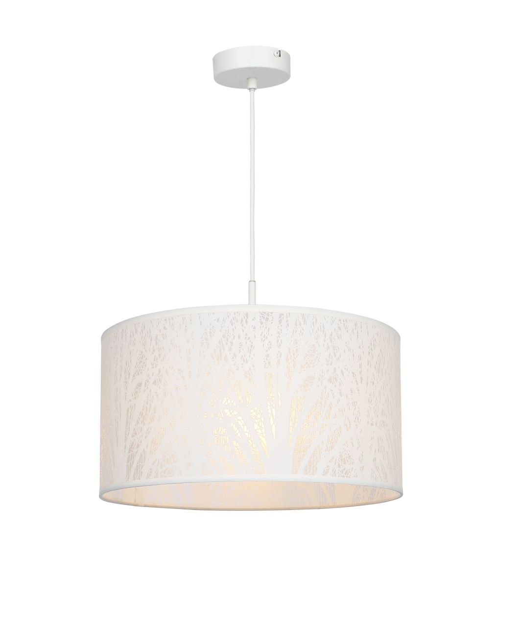 Globo Lighting - PINNI - Hängeleuchte Metall weiß, 1x E27