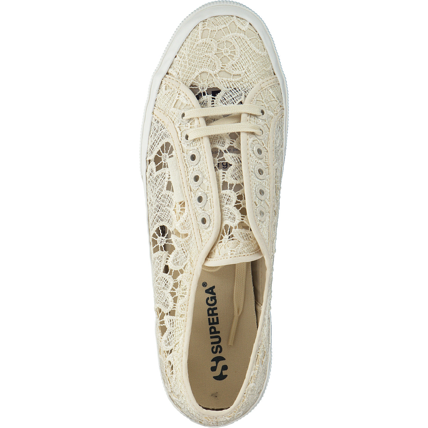 Superga 2750 Macrame S81219W, Sneakers Low, Damen, beige eggshell