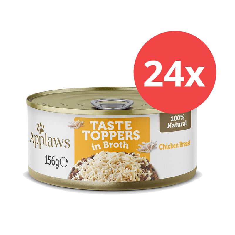 Sparpaket Applaws Taste Toppers in Brühe 24 x 156 g