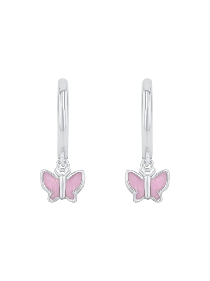 Prinzessin Lillifee Creolen Silber 925, rhodiniert in Rosa günstig kaufen onesize