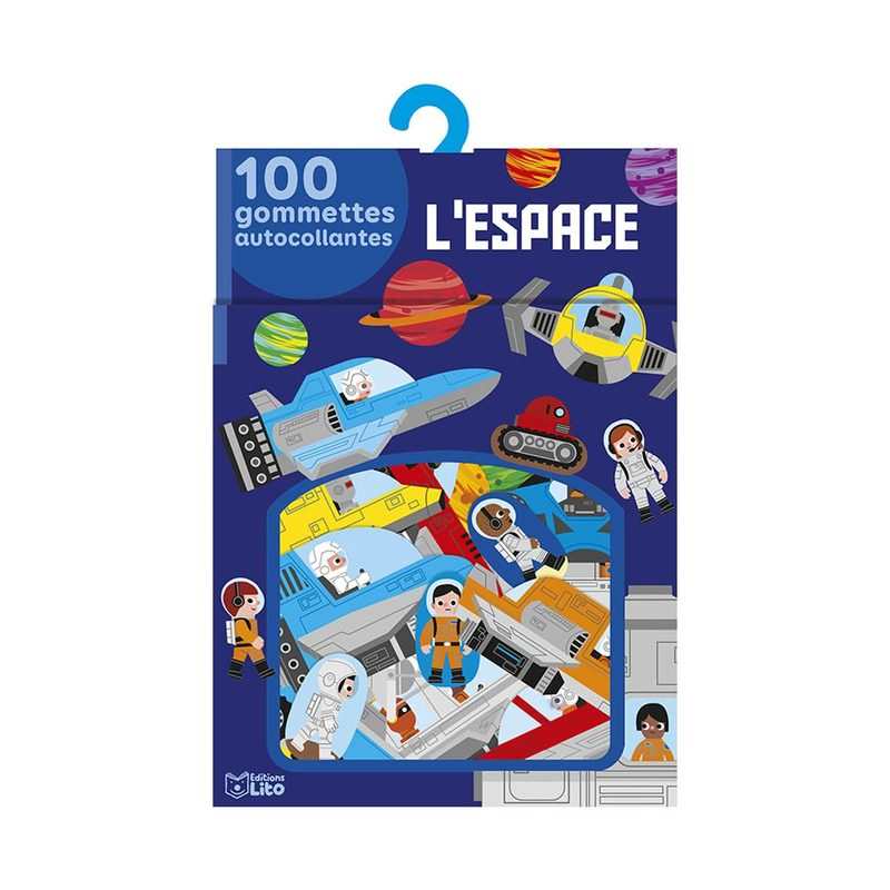 Pochette Mes gommettes Lito L'espace