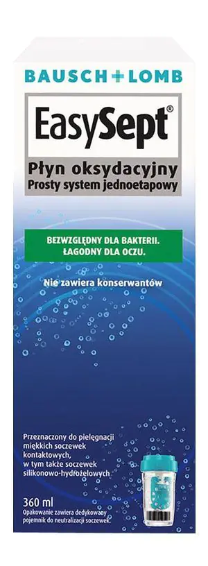 Bausch+Lomb Easy Sept, Οξειδωτικό υγρό για τη φροντίδα των φακών επαφής
