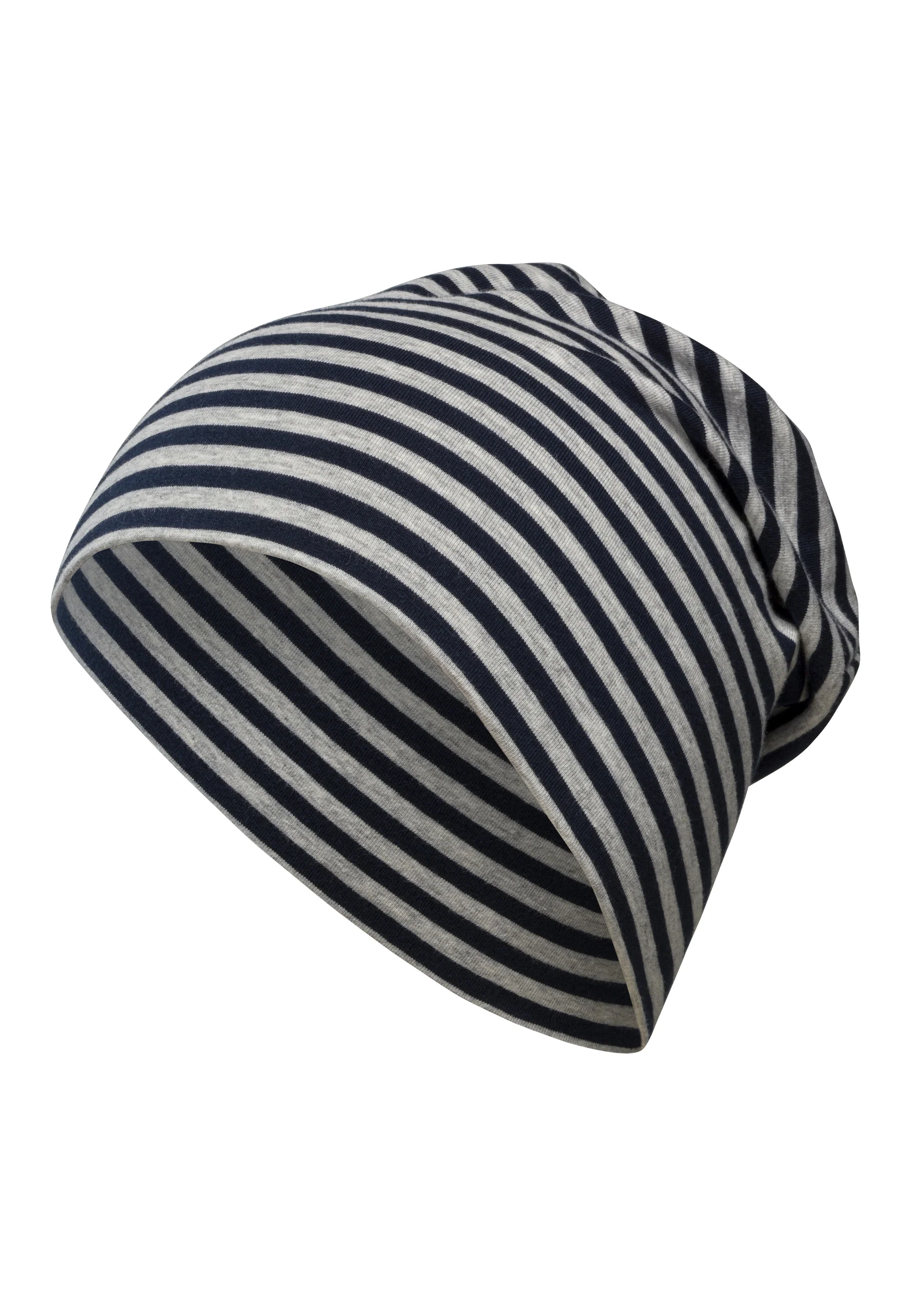 OCS Slouch-Beanie aus Singlejersey Melangeoptik
