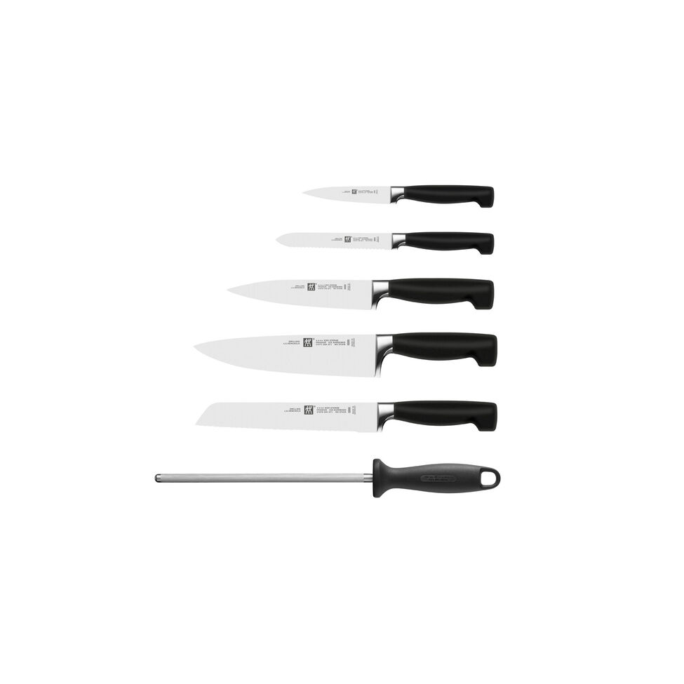 Messerblockset 7-tlg, Natur