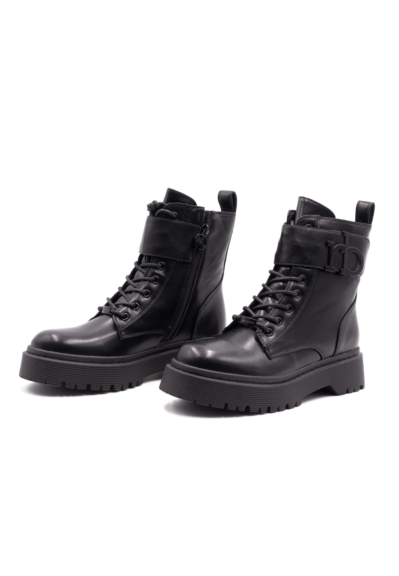 Botines con cordones Roccobarocco
