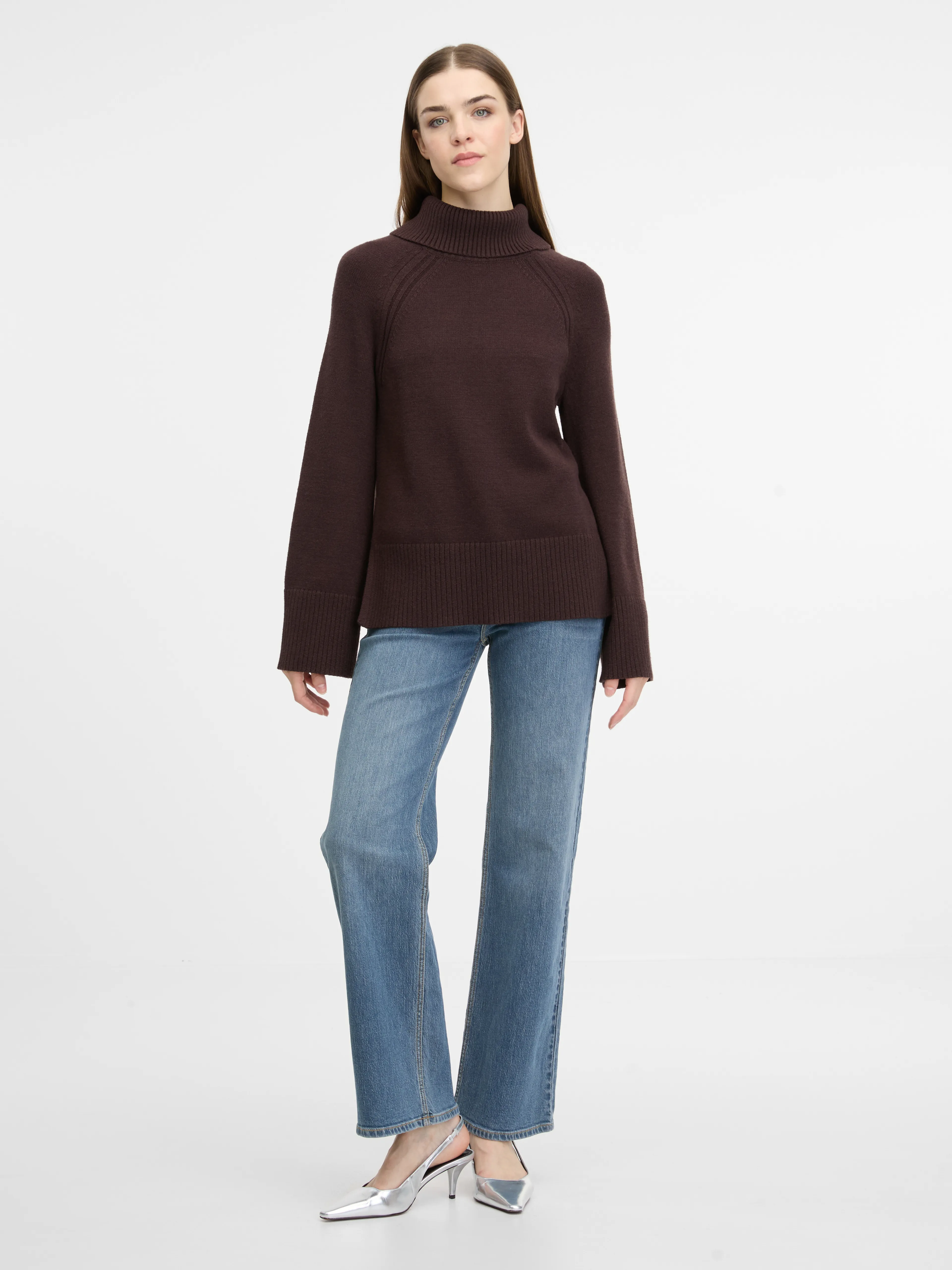 Brauner Damenpullover ORSAY