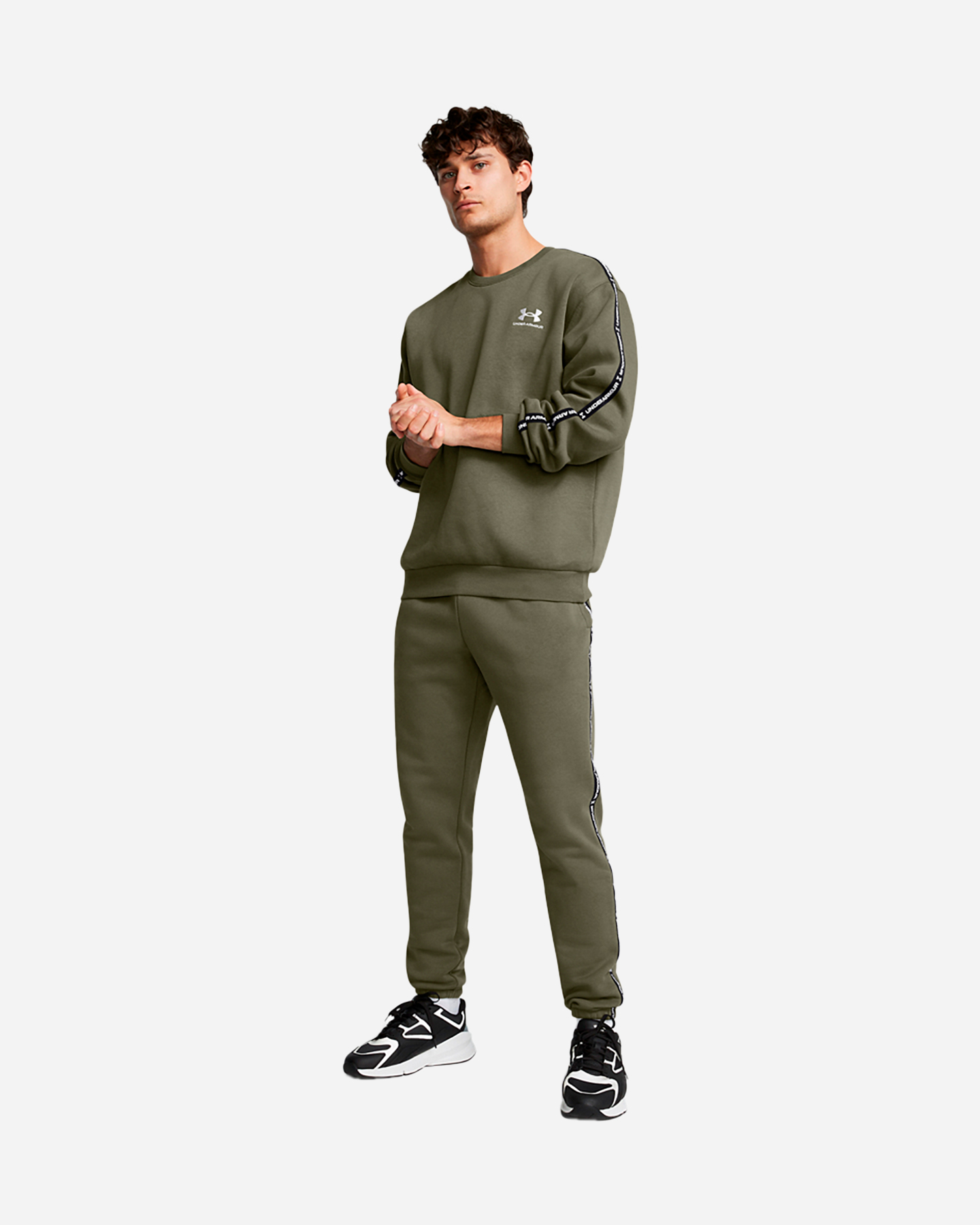 Bukser Under Armour Icon Fleece Taping M 77-1389358-0390