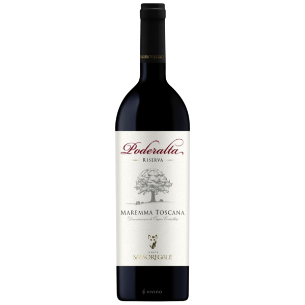 SassoregalePoderalta Maremma Toscana Riserva 2018