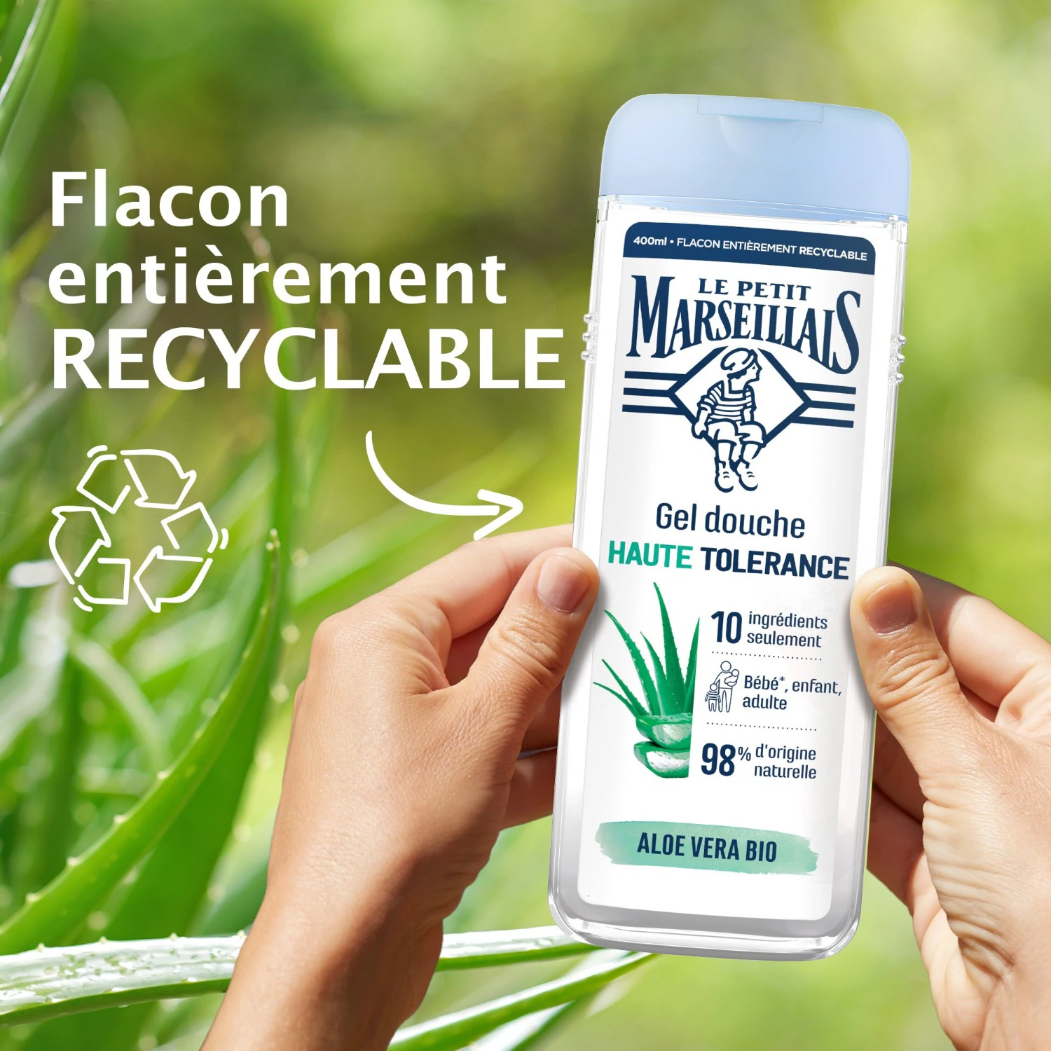 Le Petit Marseillais Hydratačný sprchový gél s vysokou toleranciou a Aloe Vera