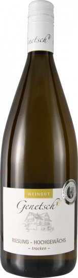 2020 Riesling Hochgewächs trocken 1,0 L - Weingut Genetsch