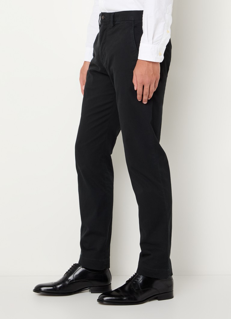 Pantaloni chino drepți Ralph Lauren cu buzunare laterale
