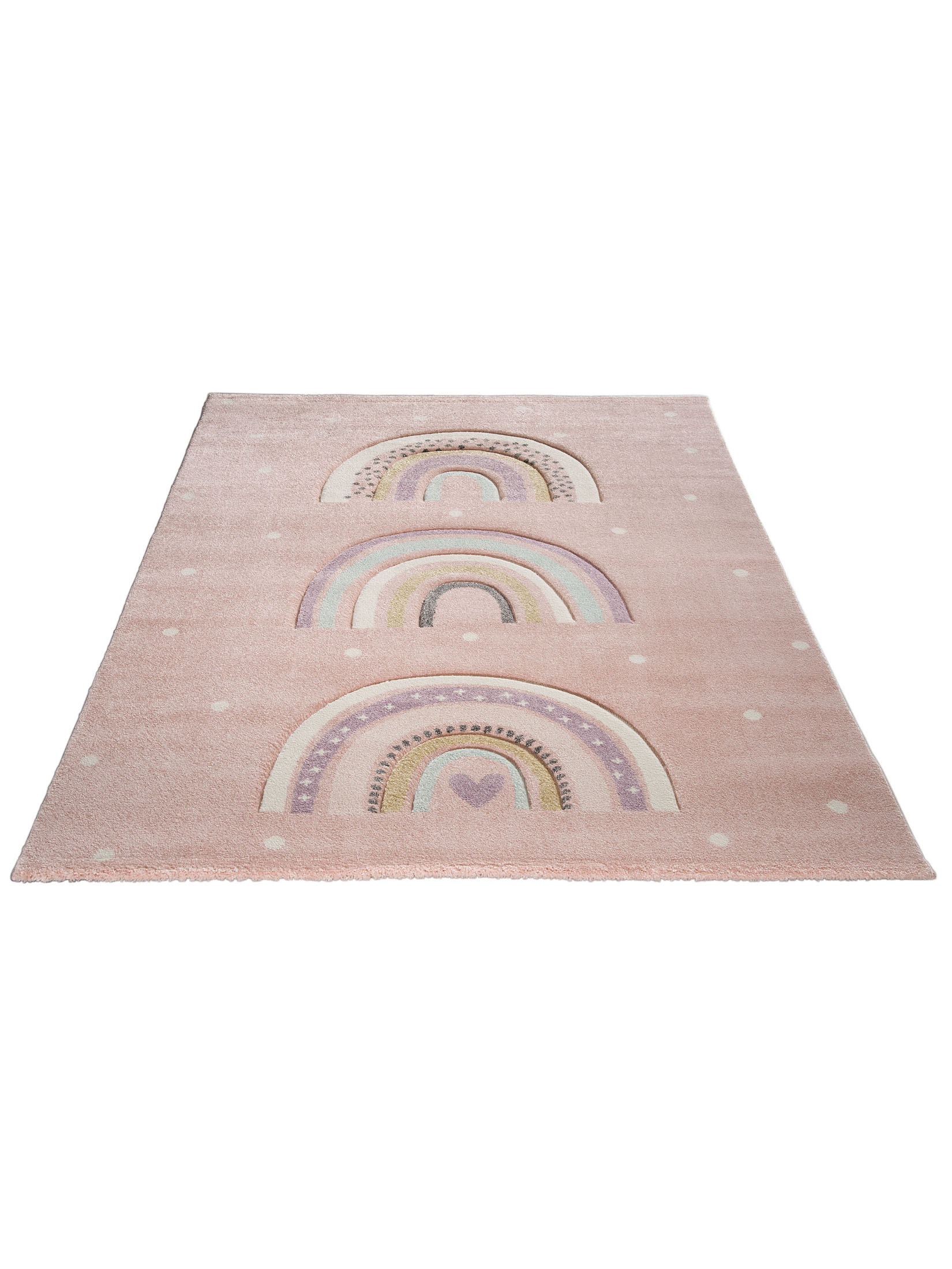 Wonderheart Kinder-Teppich, Rosa