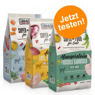 Probierpaket MAC's Superfood for Cats Adult