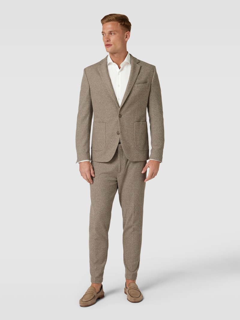 Super Slim Business-Hemd mit Kentkragen in ecru