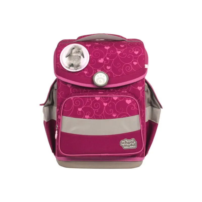 School Mood Timeless 7-teiliges Schulranzen-Set - Hannah (Hase)