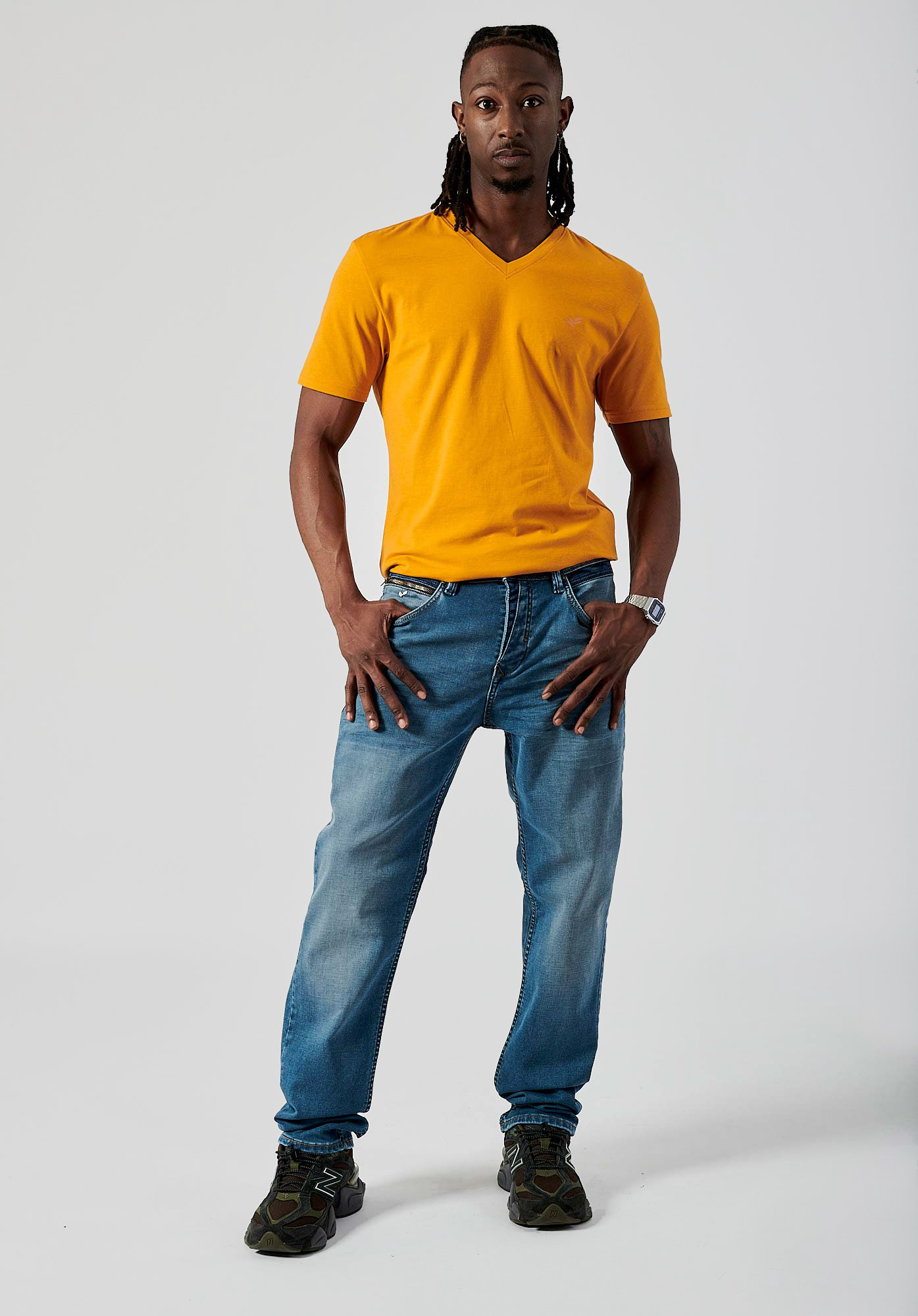 ANK    Jean straight Homme