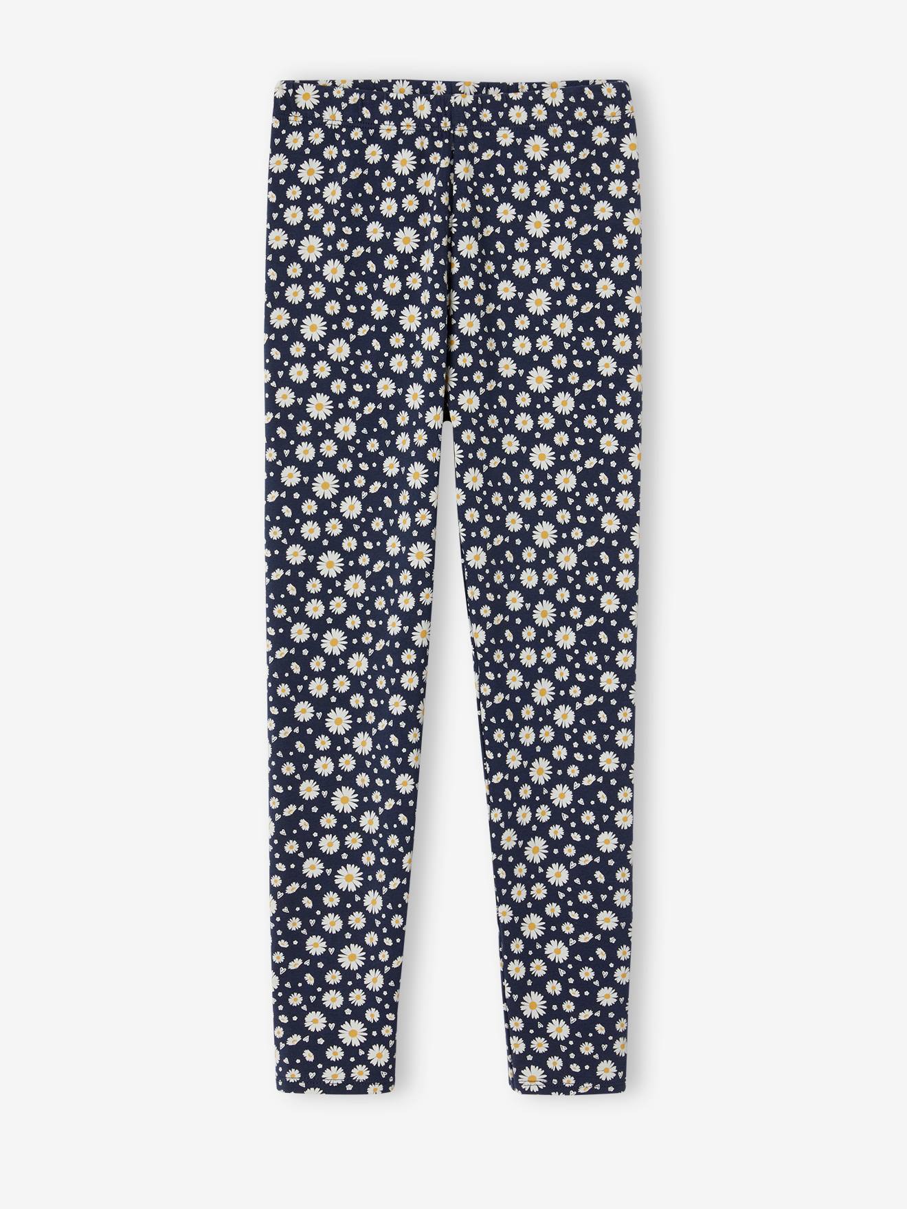 Vertbaudet 2er-Pack Mädchen Leggings BASIC - pack wollweiß kirschen