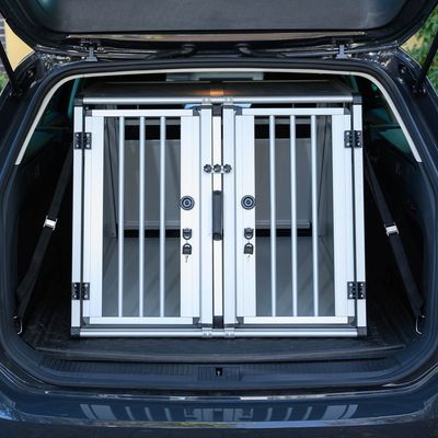 Autohundebox AluRide Doppelbox