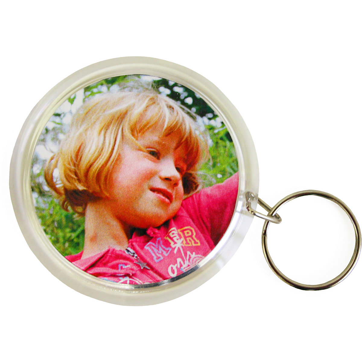 Schlüsselanhänger Buttons zum Selbstgestalten, 12 Stück