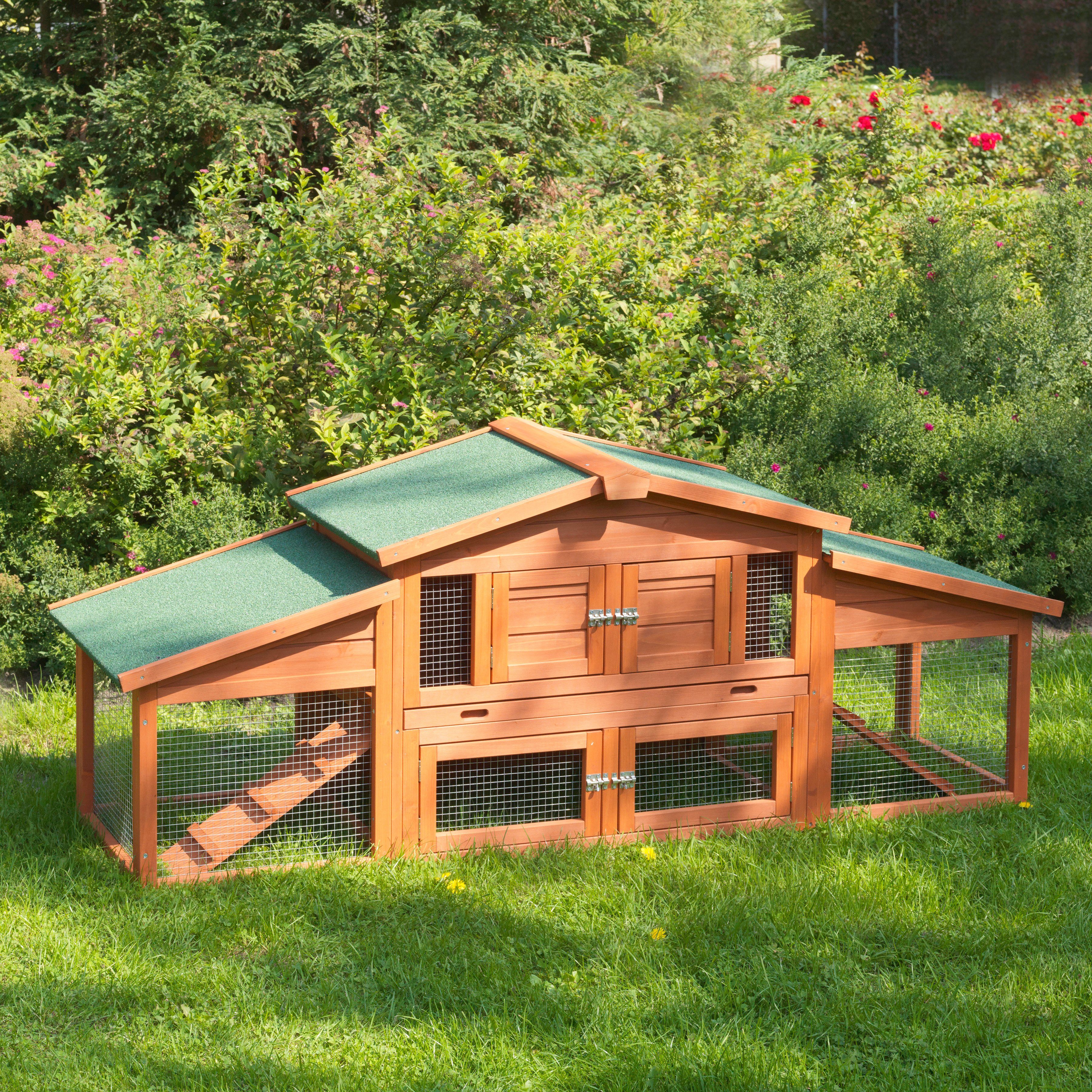 ABUKI Kleintierstall Oskar, BxTxH: 170x47x72 cm