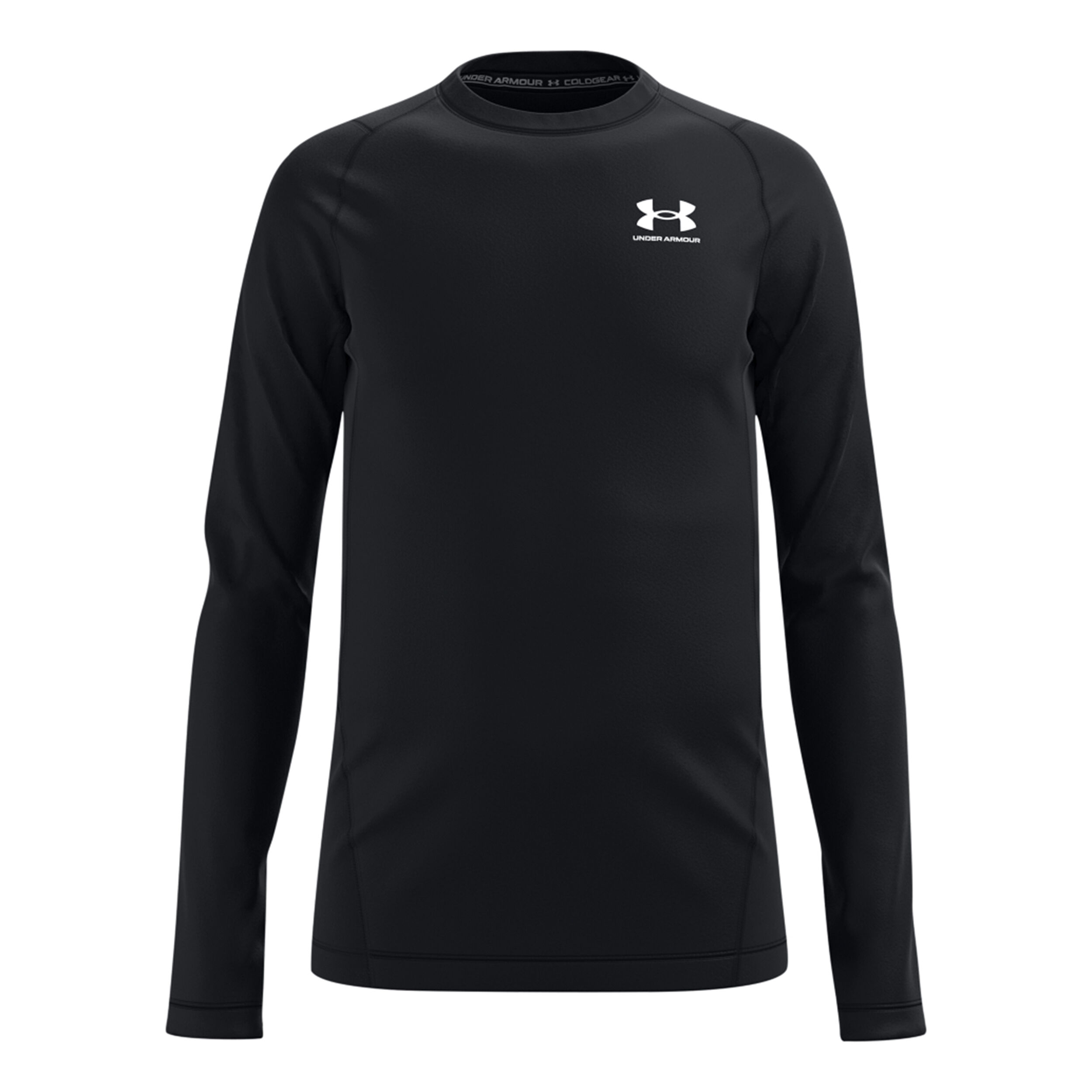 Coldgear Longsleeve Jungen - Schwarz