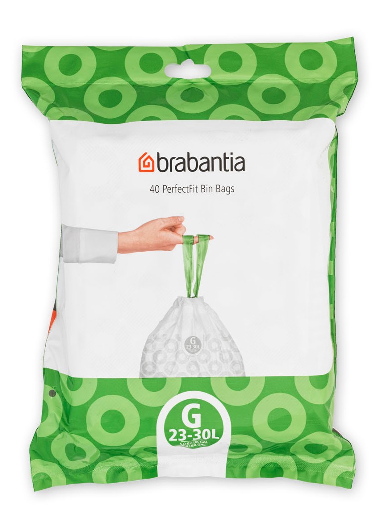 Brabantia Perfect Fit avfallsposer kode G 23-30 L 40 stk