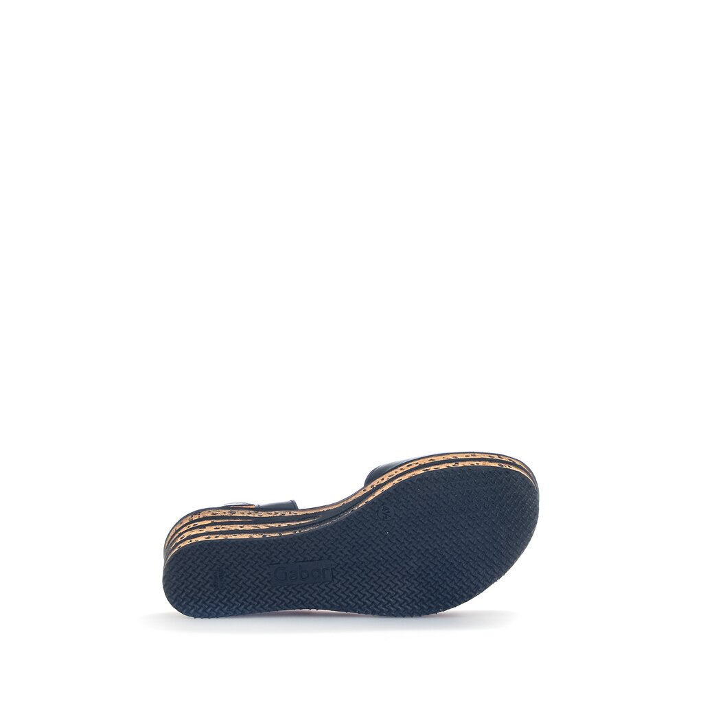 Gabor fashion Keilsandalette schwarz