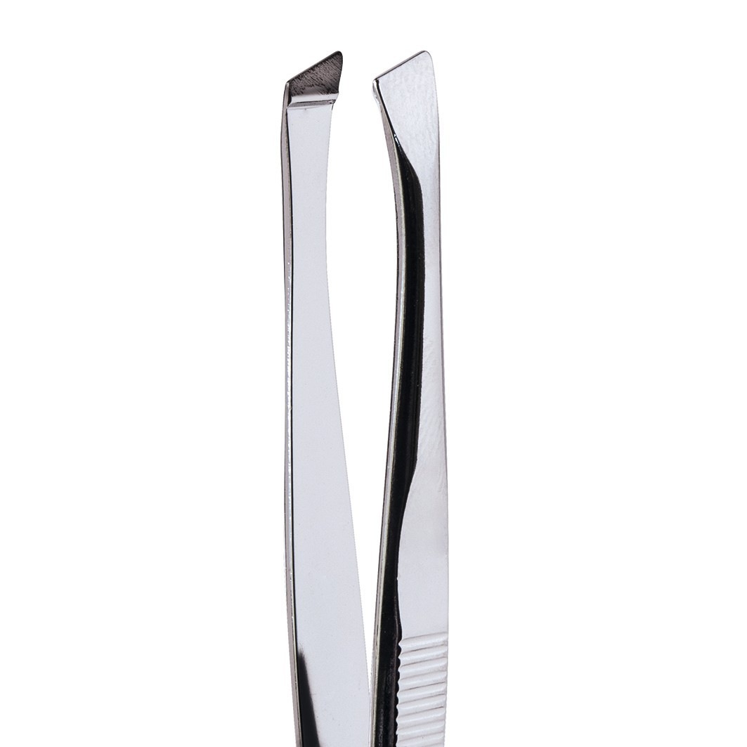 Pinzette. schräg. 9 cm