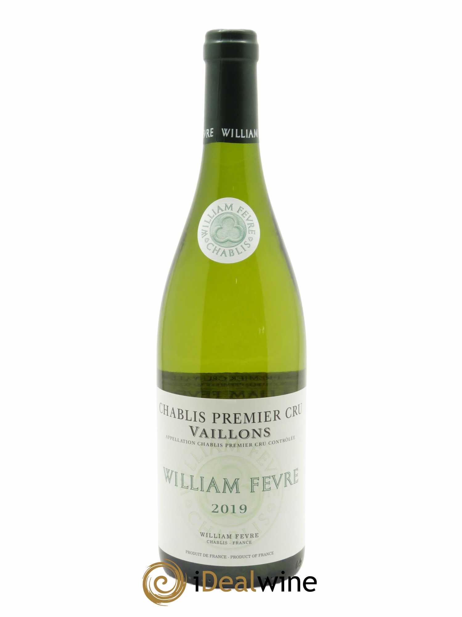 Chablis 1er Cru Vaillons Maison William Fèvre  2019 - Lot de 1 Bouteille